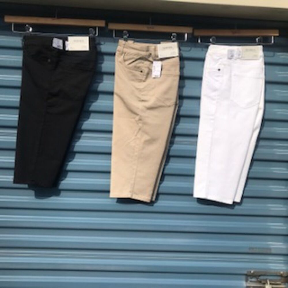 Bermuda Skimmer Shorts . Size: 4 . Beige & Black & White . NWT's {3} Pair Bundle